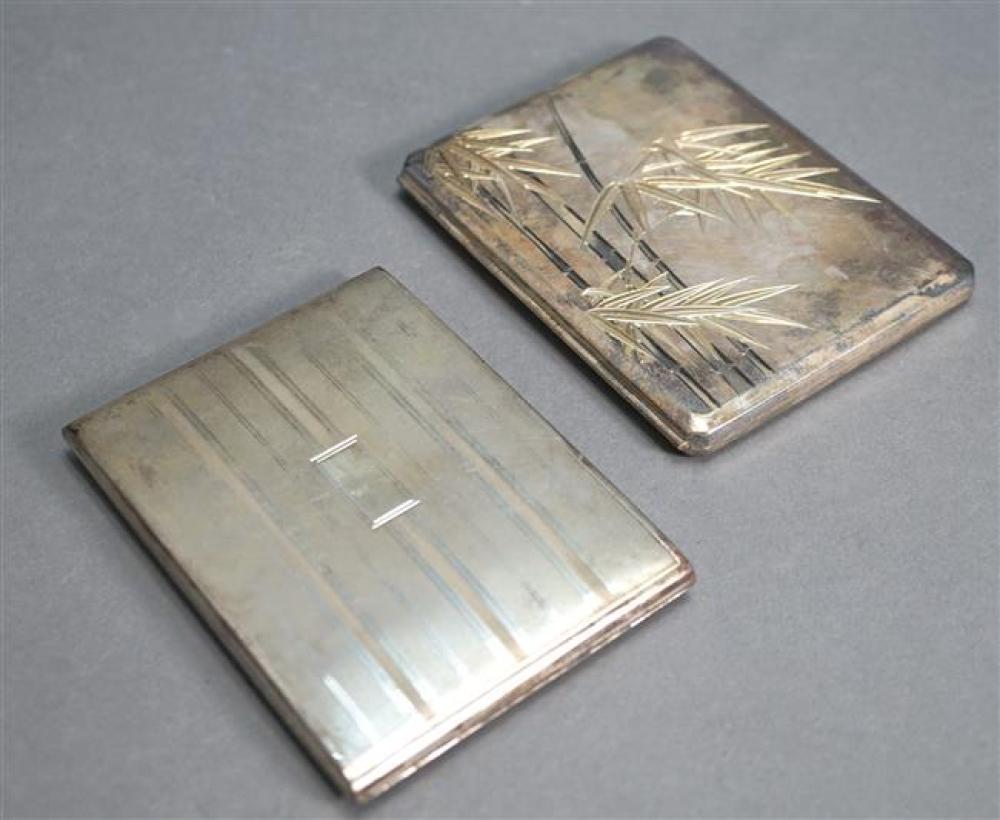 JAPANESE 950 SILVER CIGARETTE CASE 32270c