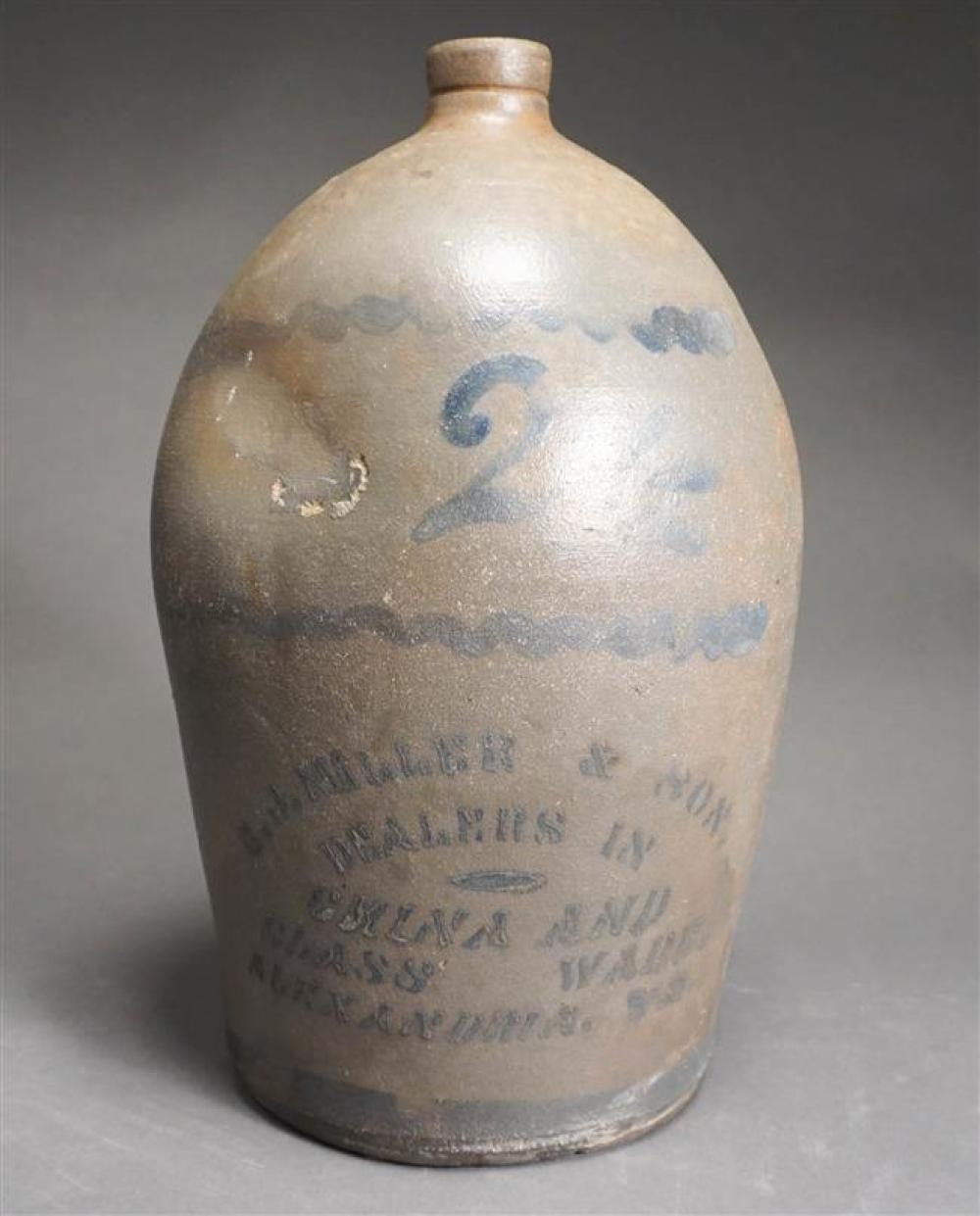 ALEXANDRIA VIRGINIA STONEWARE TWO