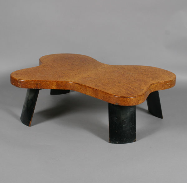 Paul T Frankl cork coffee table 50416