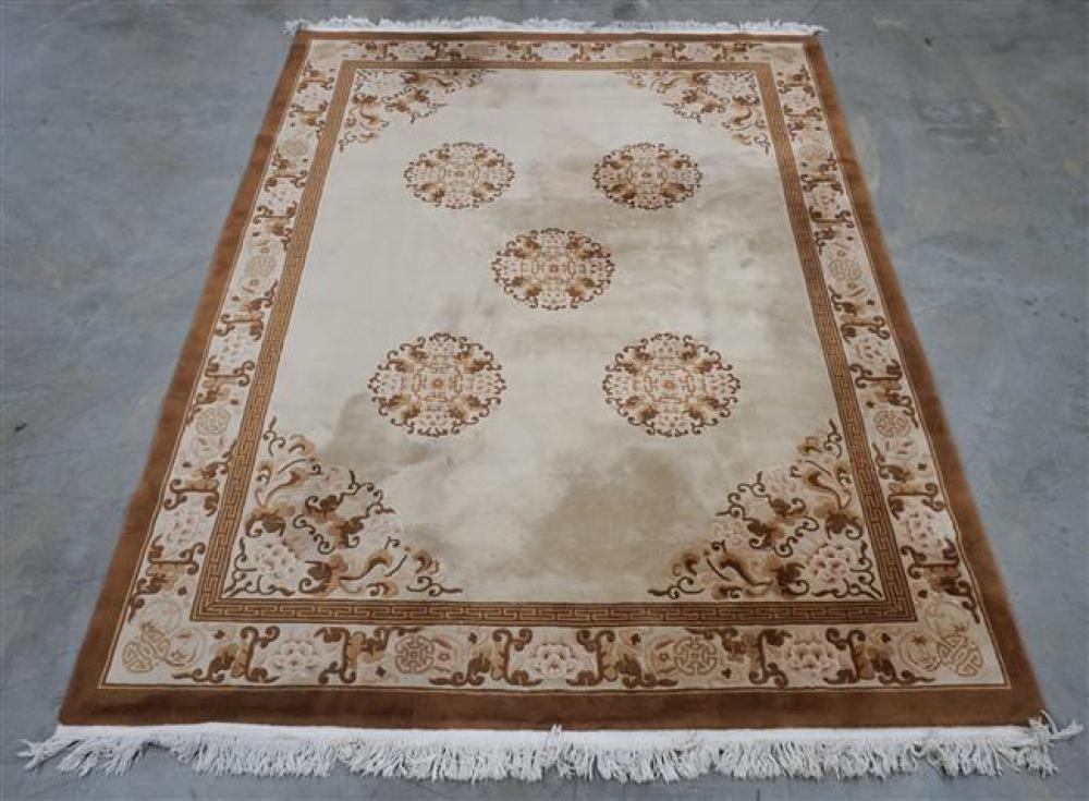 CHINESE RUG, 12 FT 1 IN X 8 FT