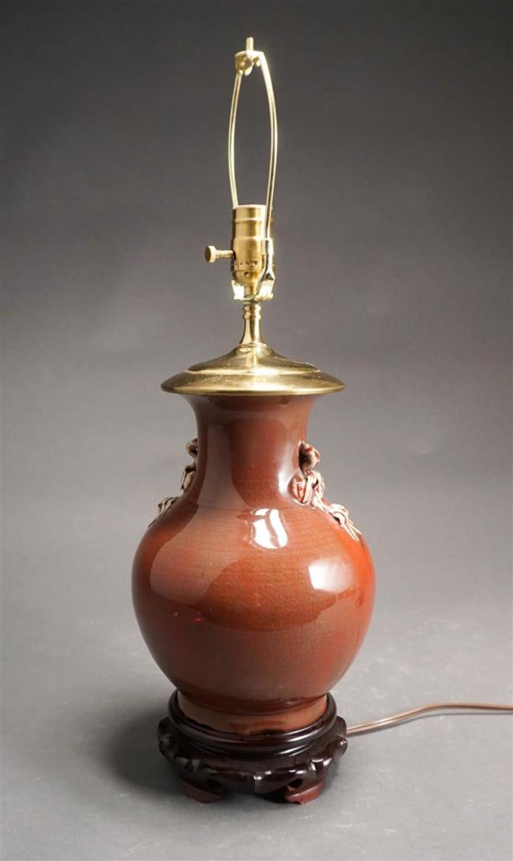 CHINESE COPPER RED GLAZE PORCELAIN 322981