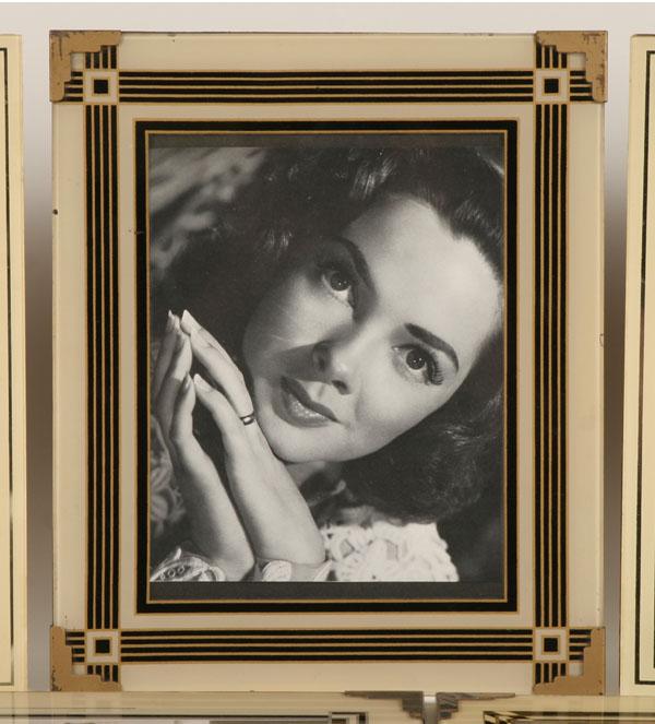 Seven Art Deco frames including 50427