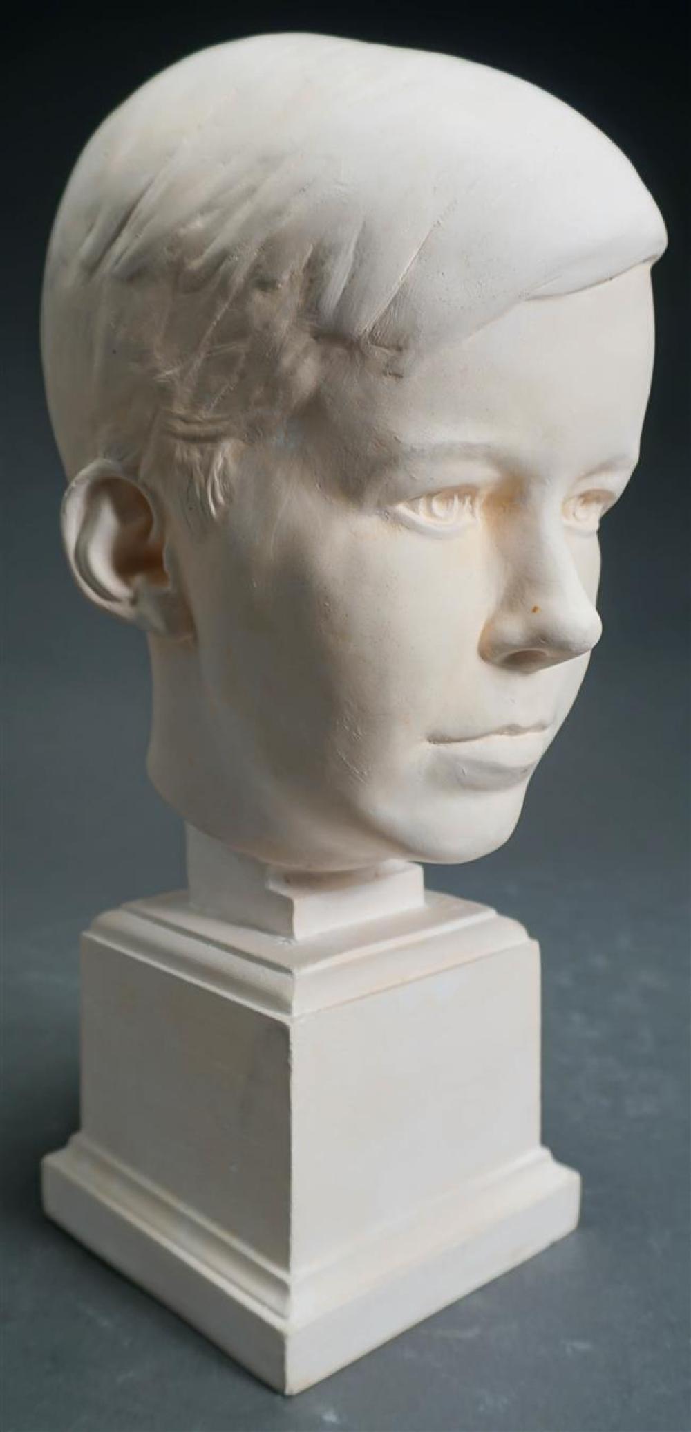 ROSE PLASTER BUST OF BOY HEIGHT  322993