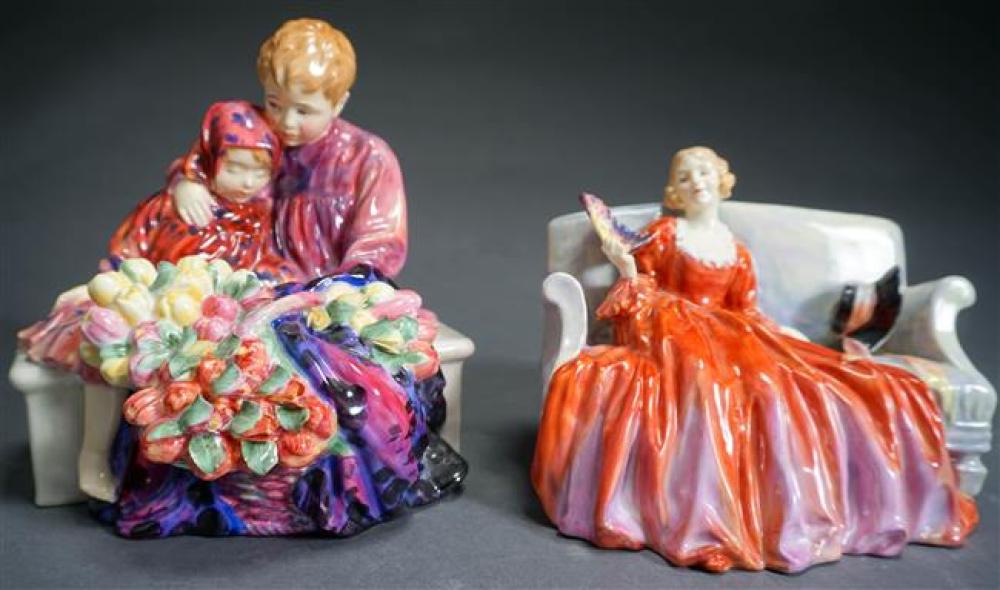 TWO ROYAL DOULTON FIGURES OF THE 3229da