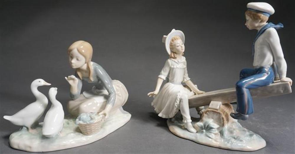 TWO LLADRO GROUPS WITH THE SEESAW 3229dd