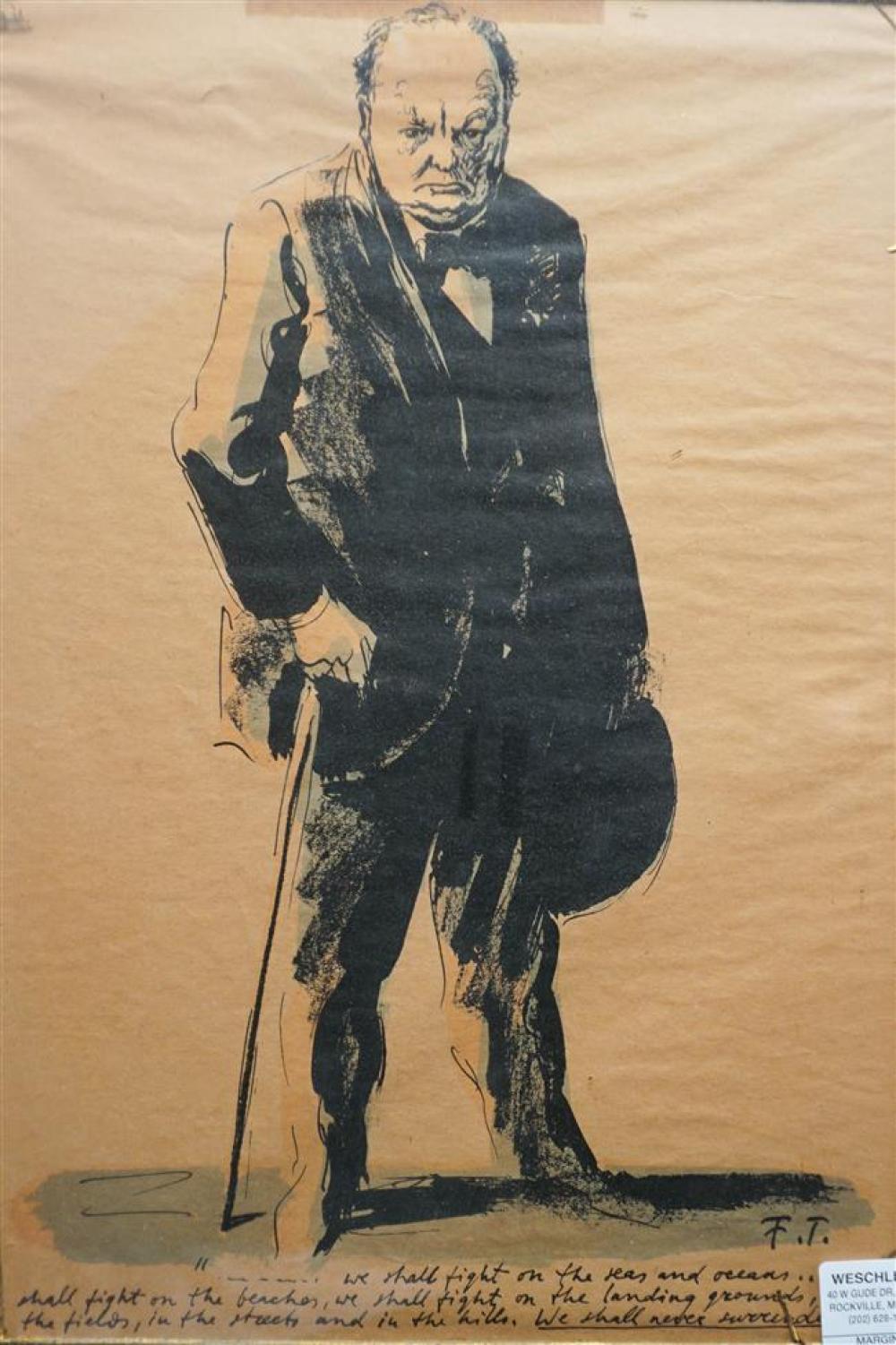 FELIKS TOPOLSKI, WINSTON CHURCHILL,