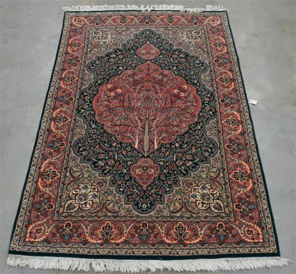 INDO TABRIZ RUG 9 FT X 6 FTIndo Tabriz 322a60