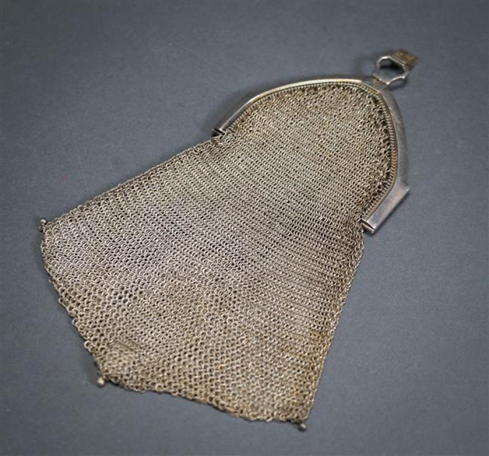 WHITING AND DAVIS STERLING MESH PURSE,