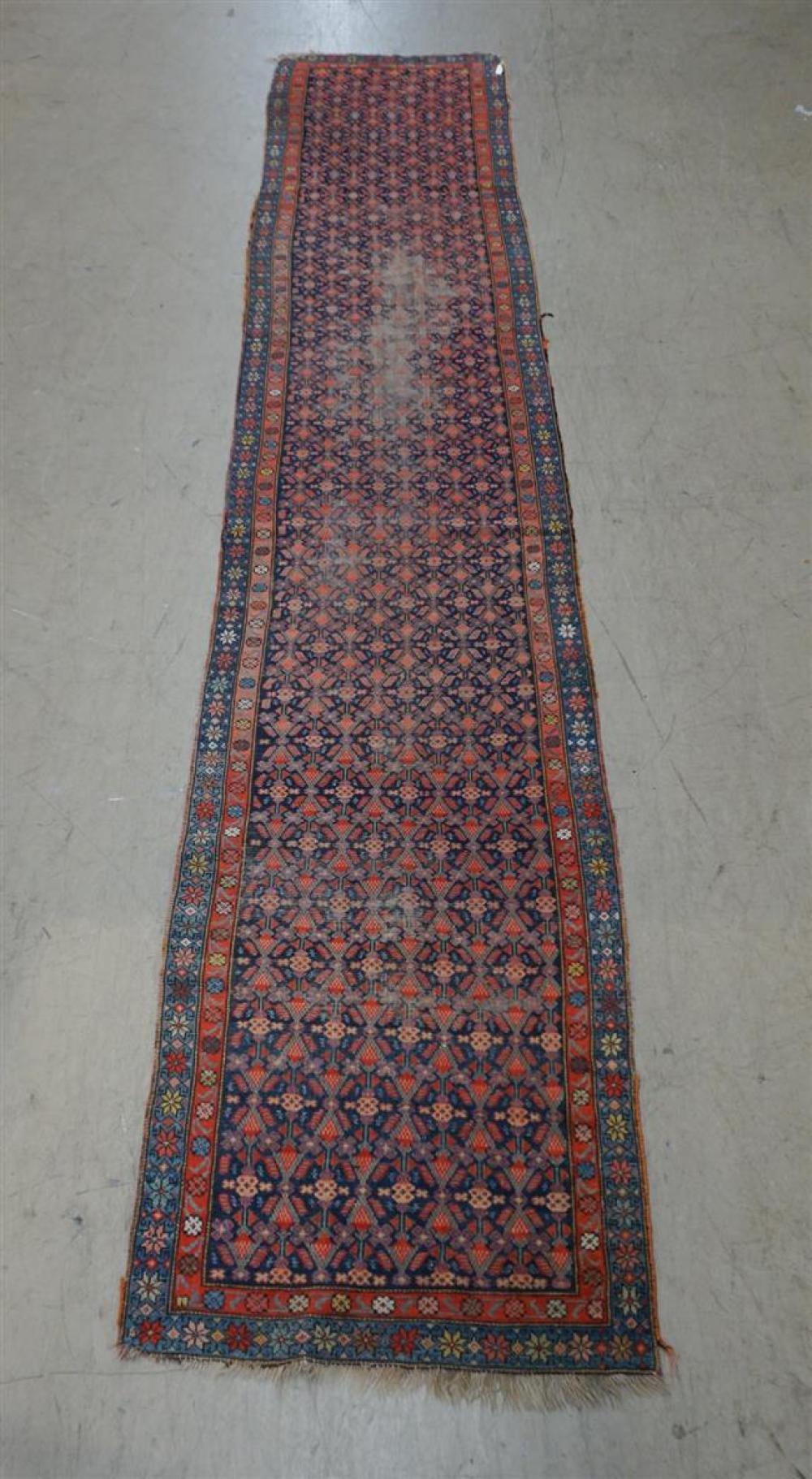 CAUCASIAN RUG, 16 FT 5 IN X 3 FT