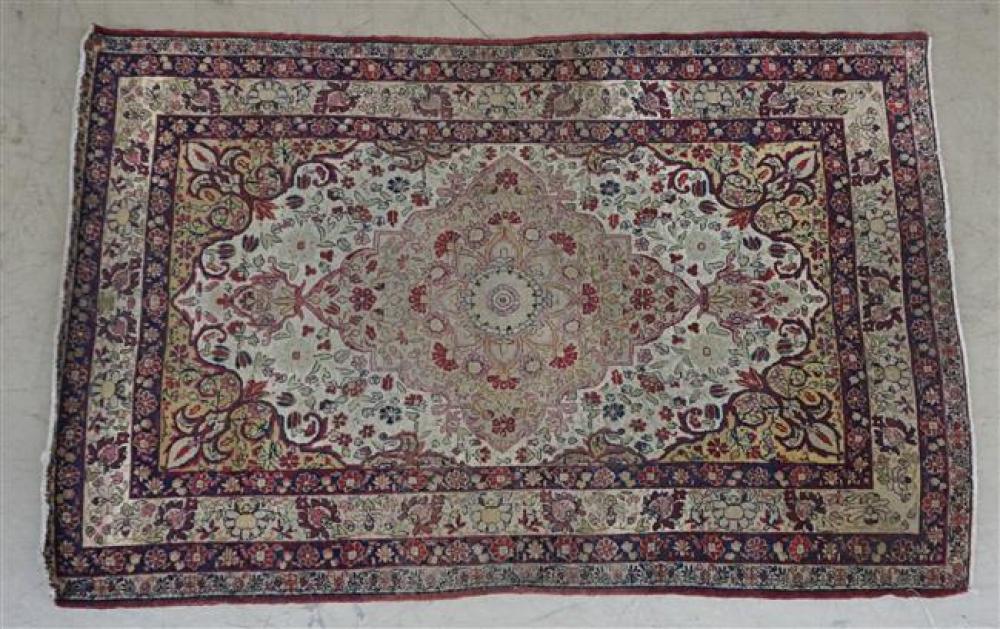 LAVER KERMAN RUG, 6 FT 2 IN X 4