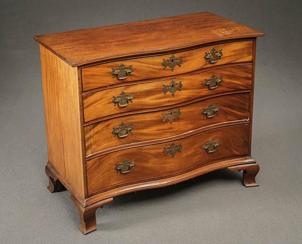 CHIPPENDALE SATINWOOD INLAID MAHOGANY 322b7c