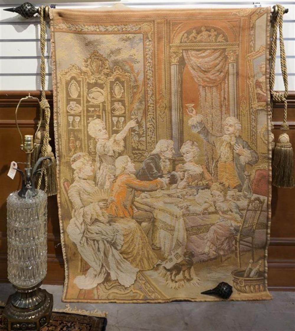 FRENCH MACHINE TAPESTRY WALL HANGING 322c83