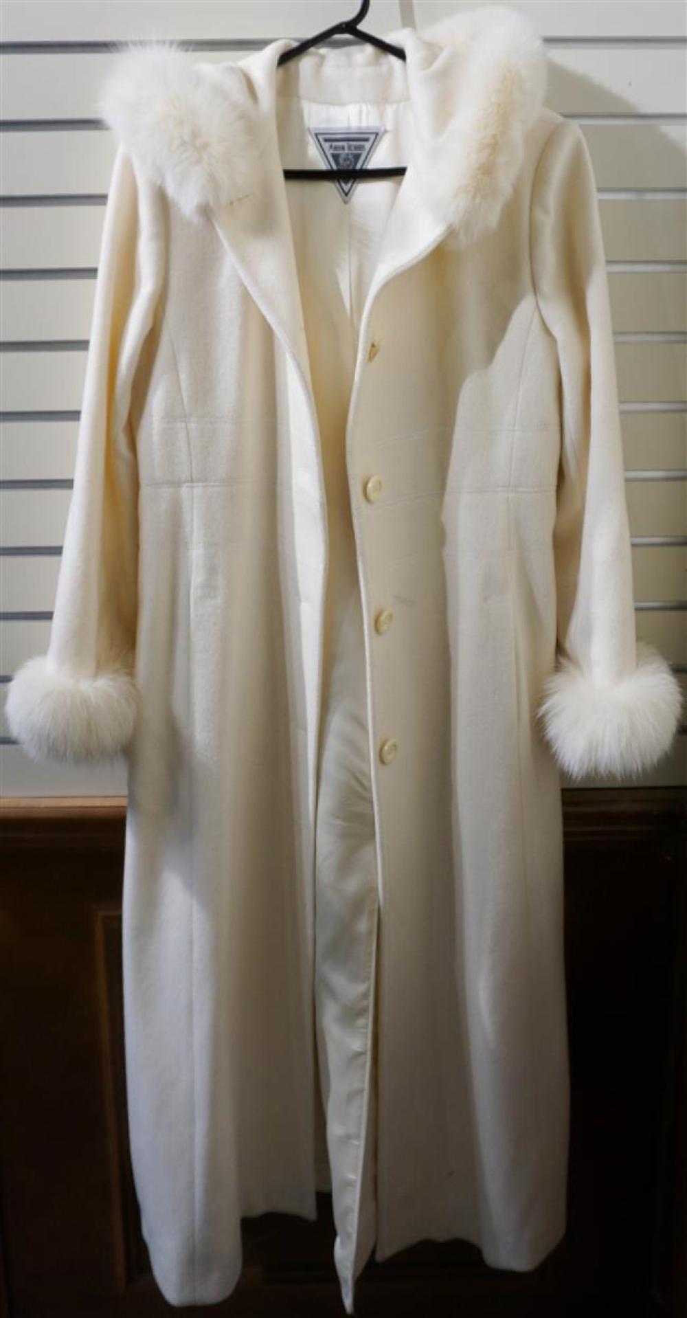 MARVIN RICHARDS WHITE WOOL HOODED