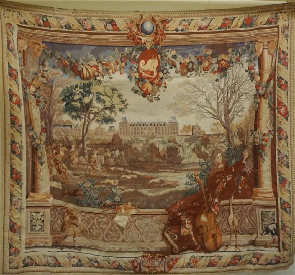 FLEMISH TAPESTRY 20TH CENTURY  322c89