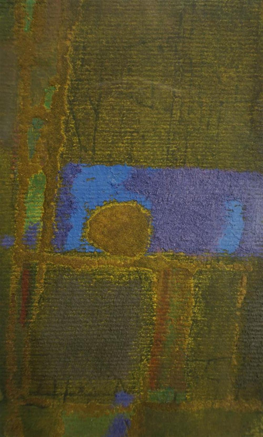 20TH CENTURY SCHOOL, ABSTRACT, OIL ON