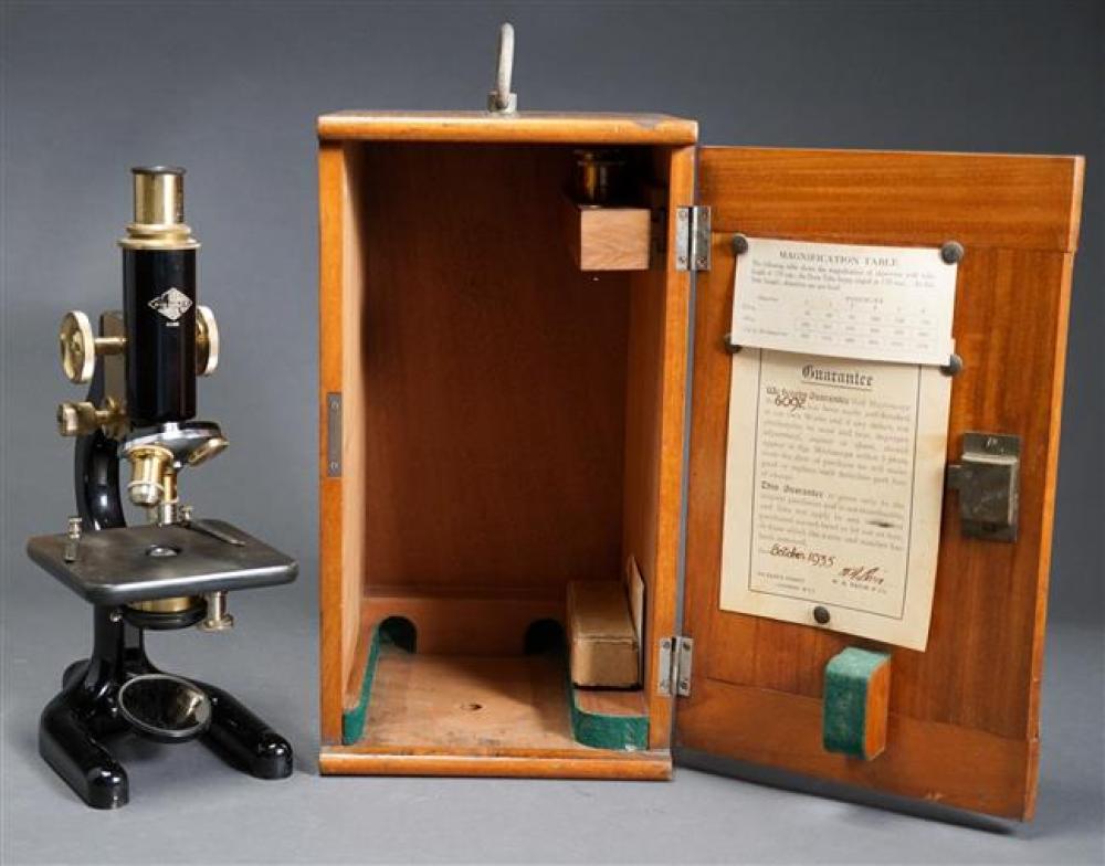 W. R. PRIOR & CO. MICROSCOPE WITH