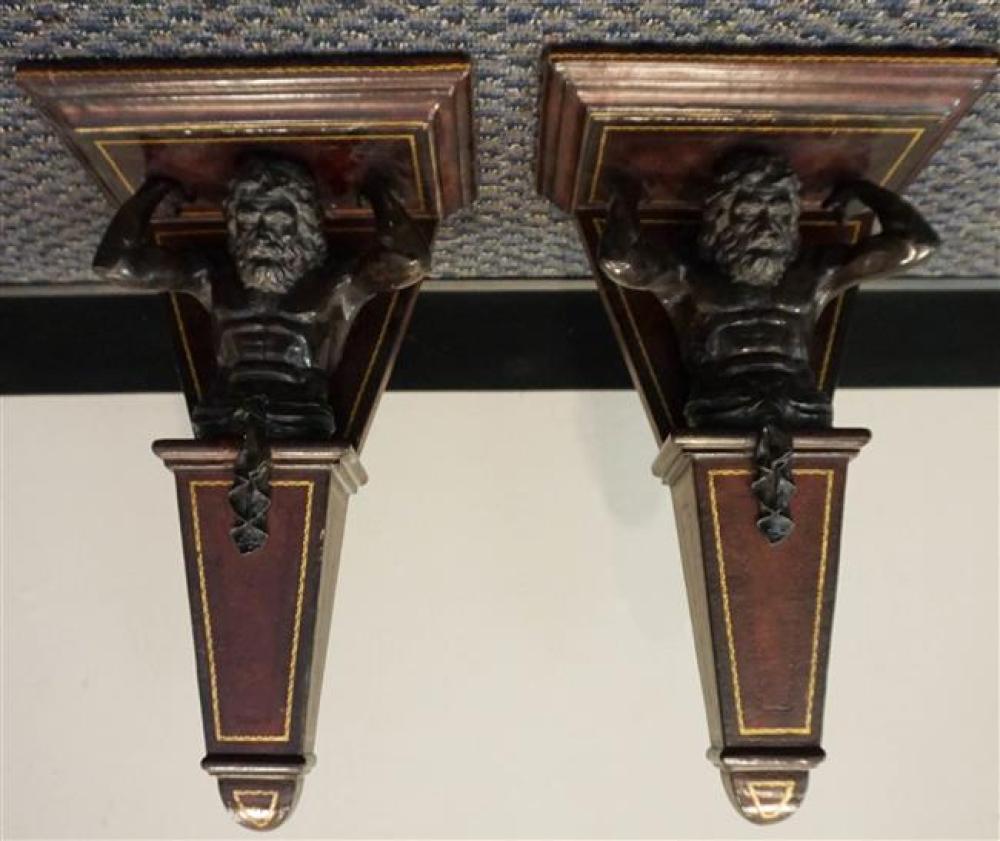 PAIR OF MAITLAND SMITH TOOLED LEATHER 322ce3