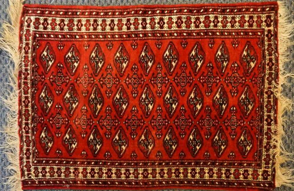 AFGHAN RUG 3 FT 11 IN X 2 FT 10 322d26