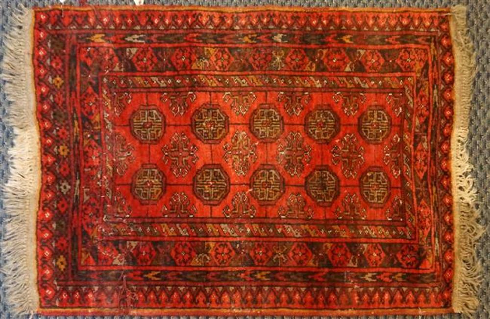 PAKISTAN BOKHARA RUG, 2 FT 4 IN