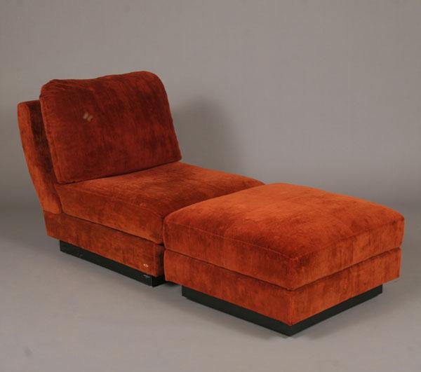 Willy Rizzo Italian lounge chair 50488