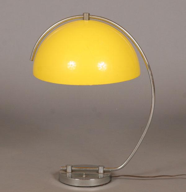 Mod arched chrome table lamp with 5048c