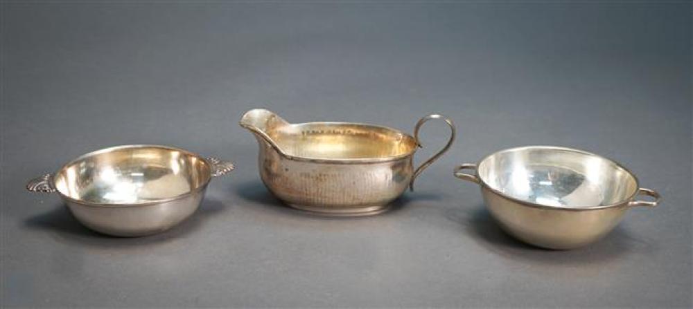 SOUTH AMERICAN STERLING SAUCE BOAT