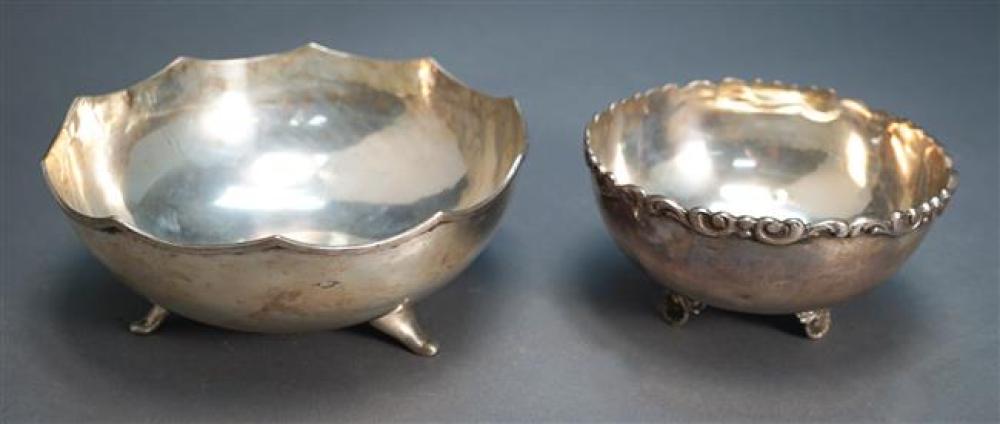 TWO SOUTH AMERICAN 900-SILVER BOWLS,
