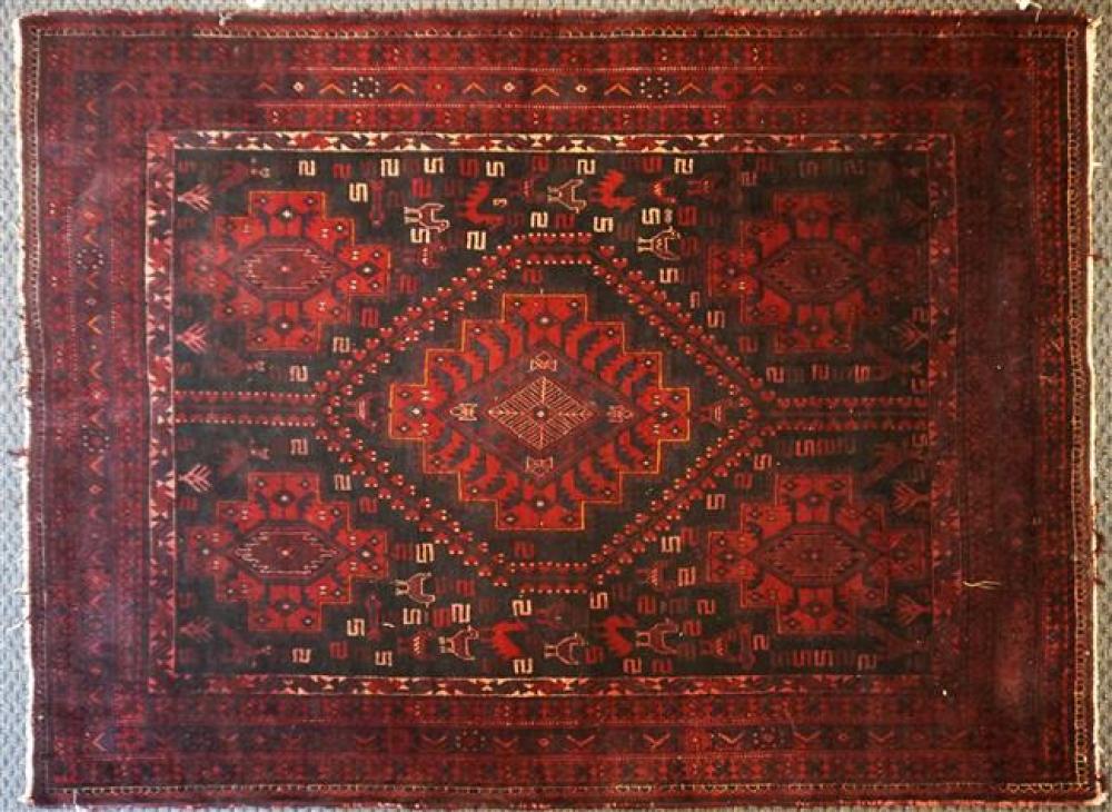 AFGHAN RUG 6 FT 10 IN X 5 FT 2 322e4f