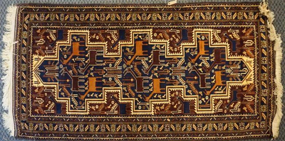 AFGHAN RUG 6 FT 11 IN X 3 FT 6 322f2a