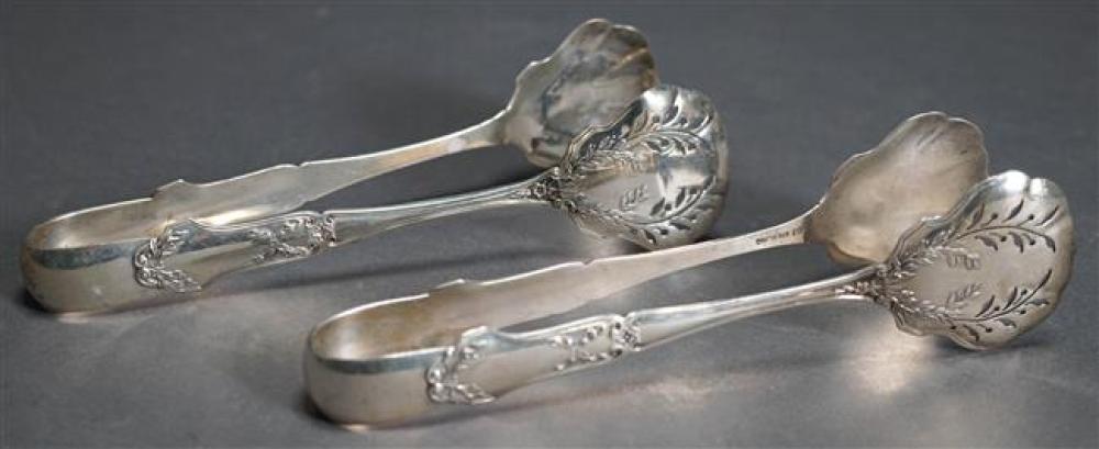 TWO STERLING ICE TONGS 3 7 OZTwo 322f75