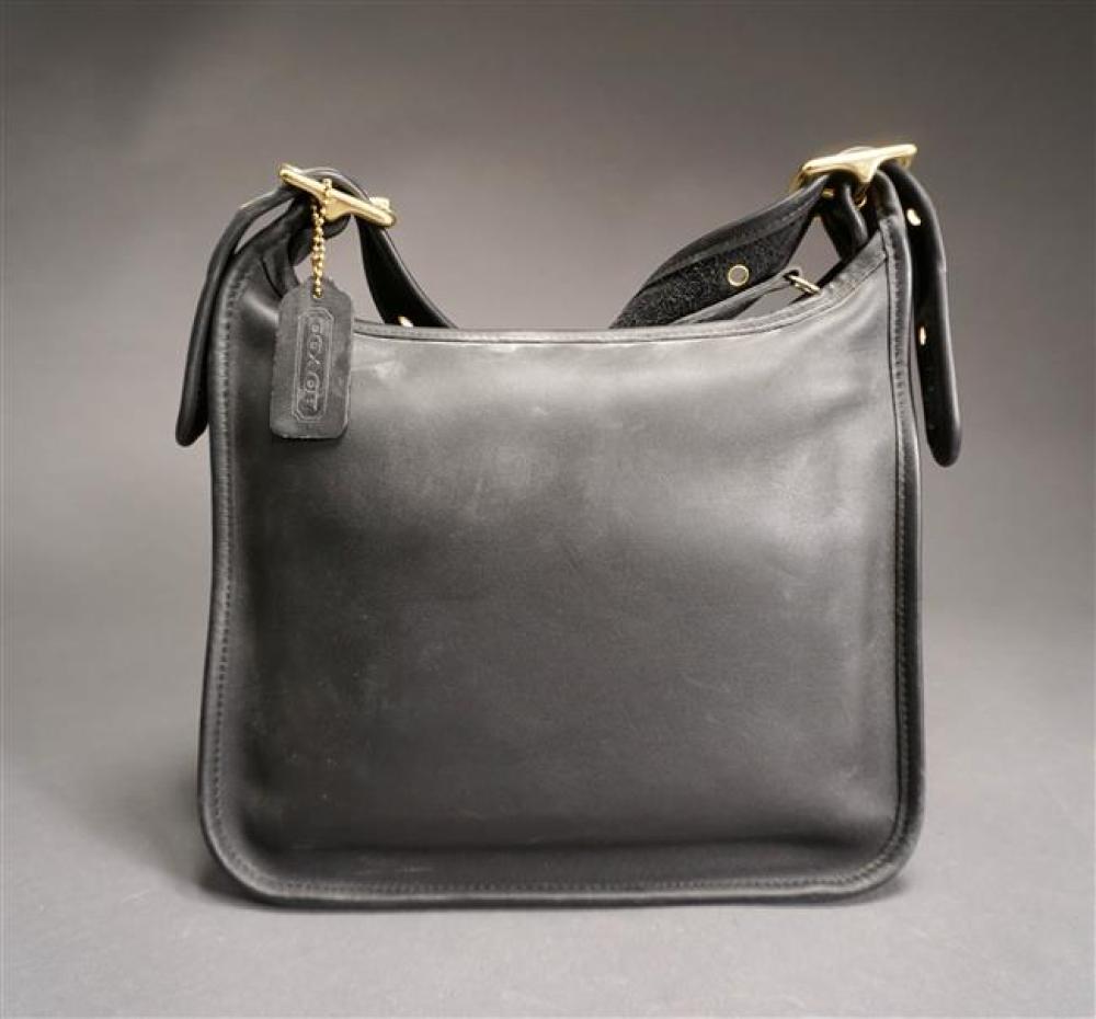 COACH BLACK LEATHER PURSECoach