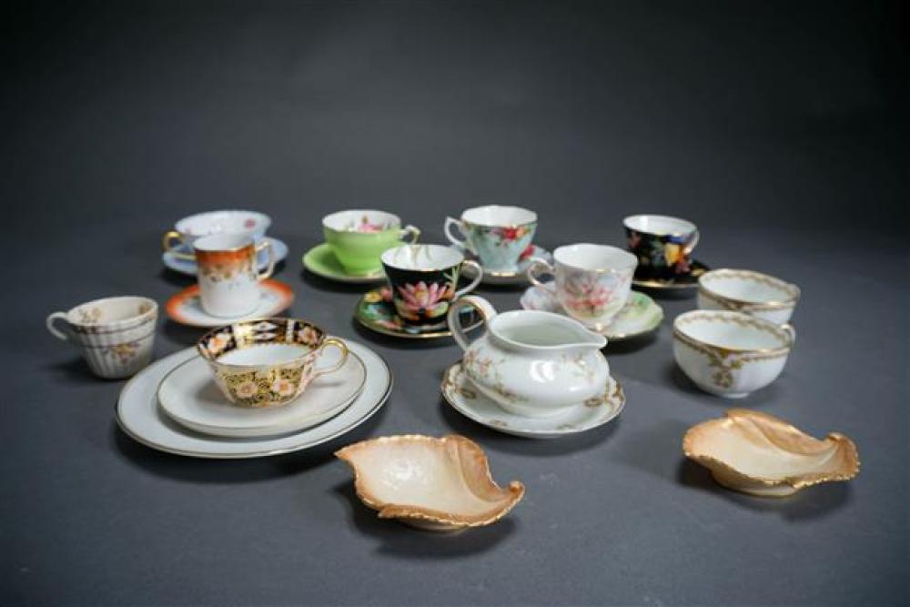 SMALL COLLECTION OF EUROPEAN PORCELAIN