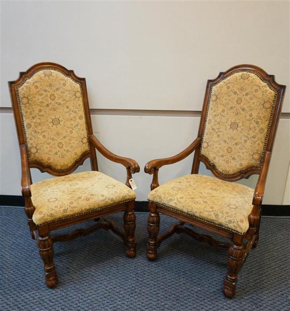 PAIR NEOCLASSICAL STYLE FRUITWOOD