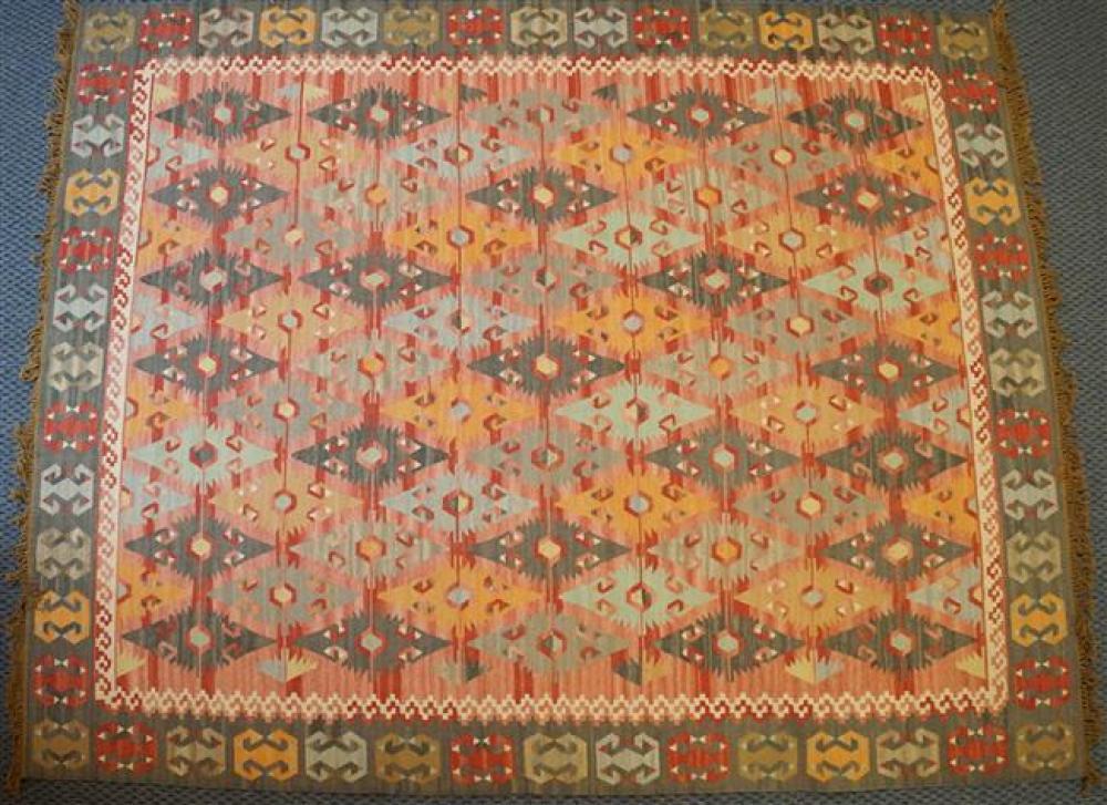 KILIM RUG, APPROX 10 FT X 7 FT