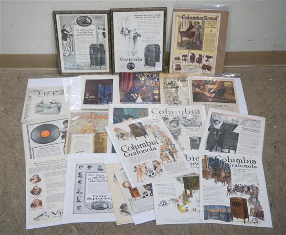 COLLECTION WITH VICTROLA EPHEMERACollection 3231bd