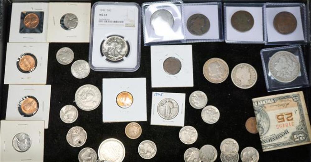 COLLECTION OF U S COINS INCLUDING 323267