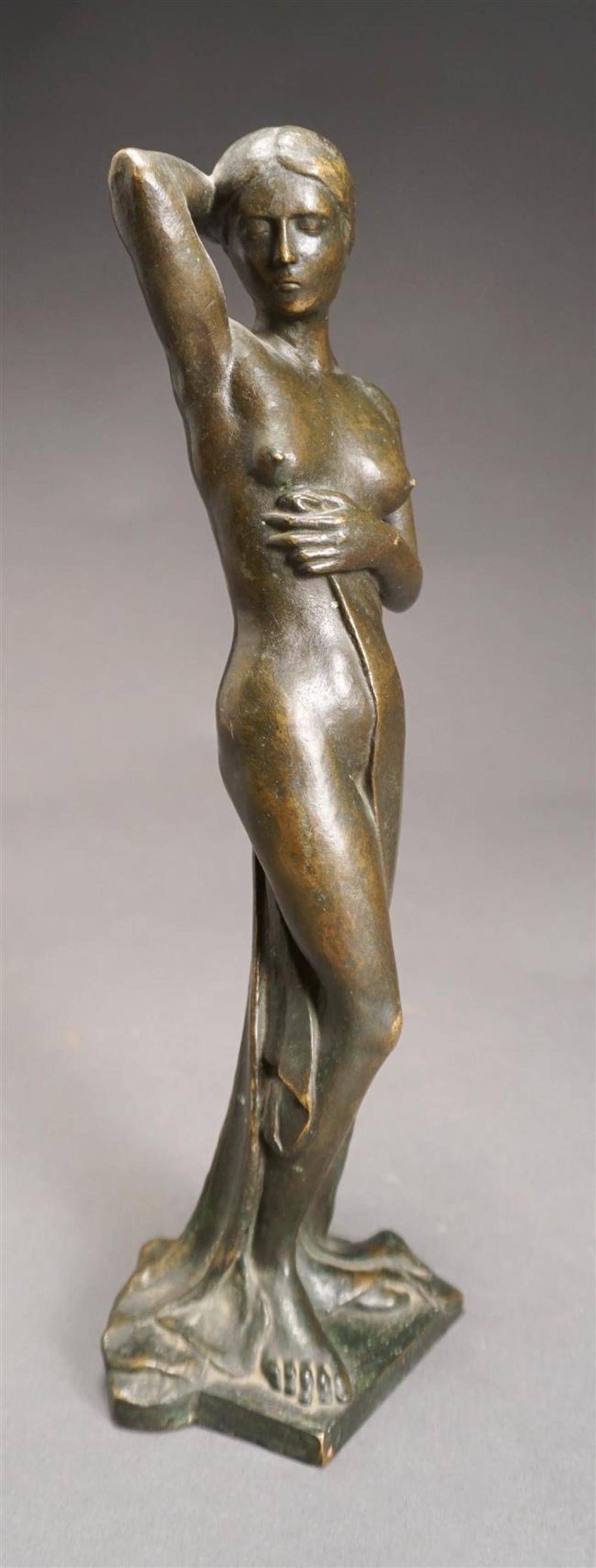 ROSSI MA(?), BRONZE FIGURE OF A