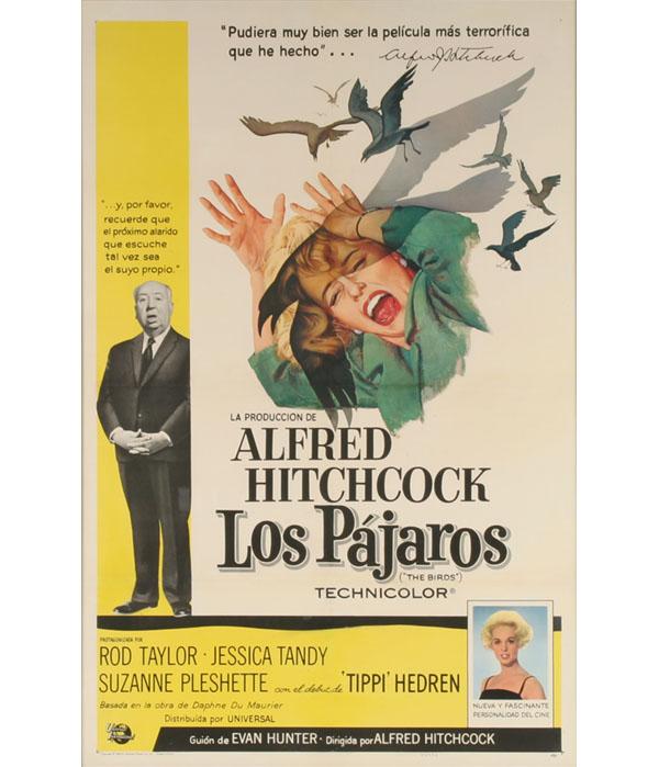 Vintage movie poster in Spanish: