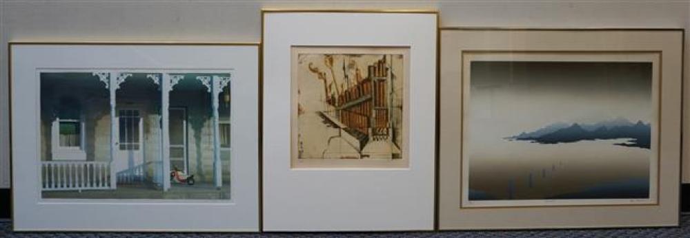 NANCY MCINTYRE, GROUP OF FIVE LITHOGRAPHS