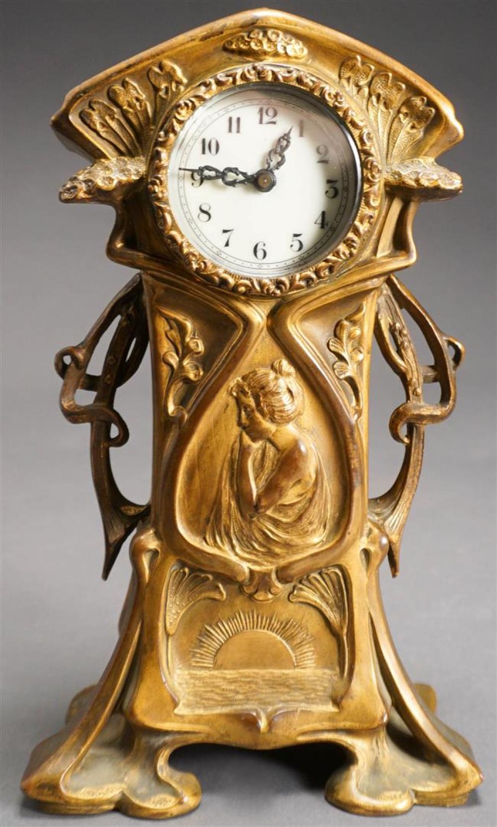 NEW HAVEN CLOCK CO ART NOUVEAU 32334a