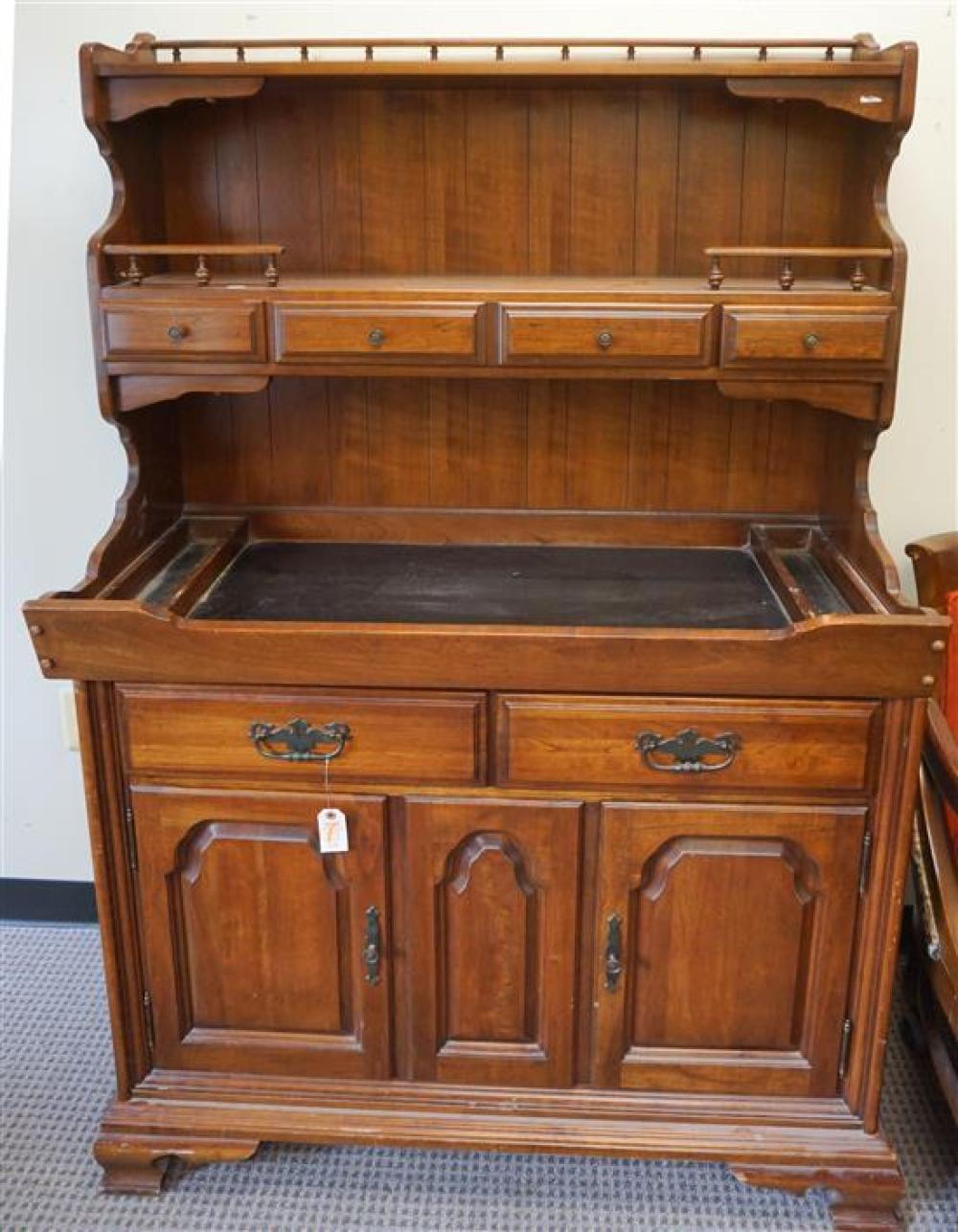 EARLY AMERICAN STYLE CHERRY HUTCH 320c9e