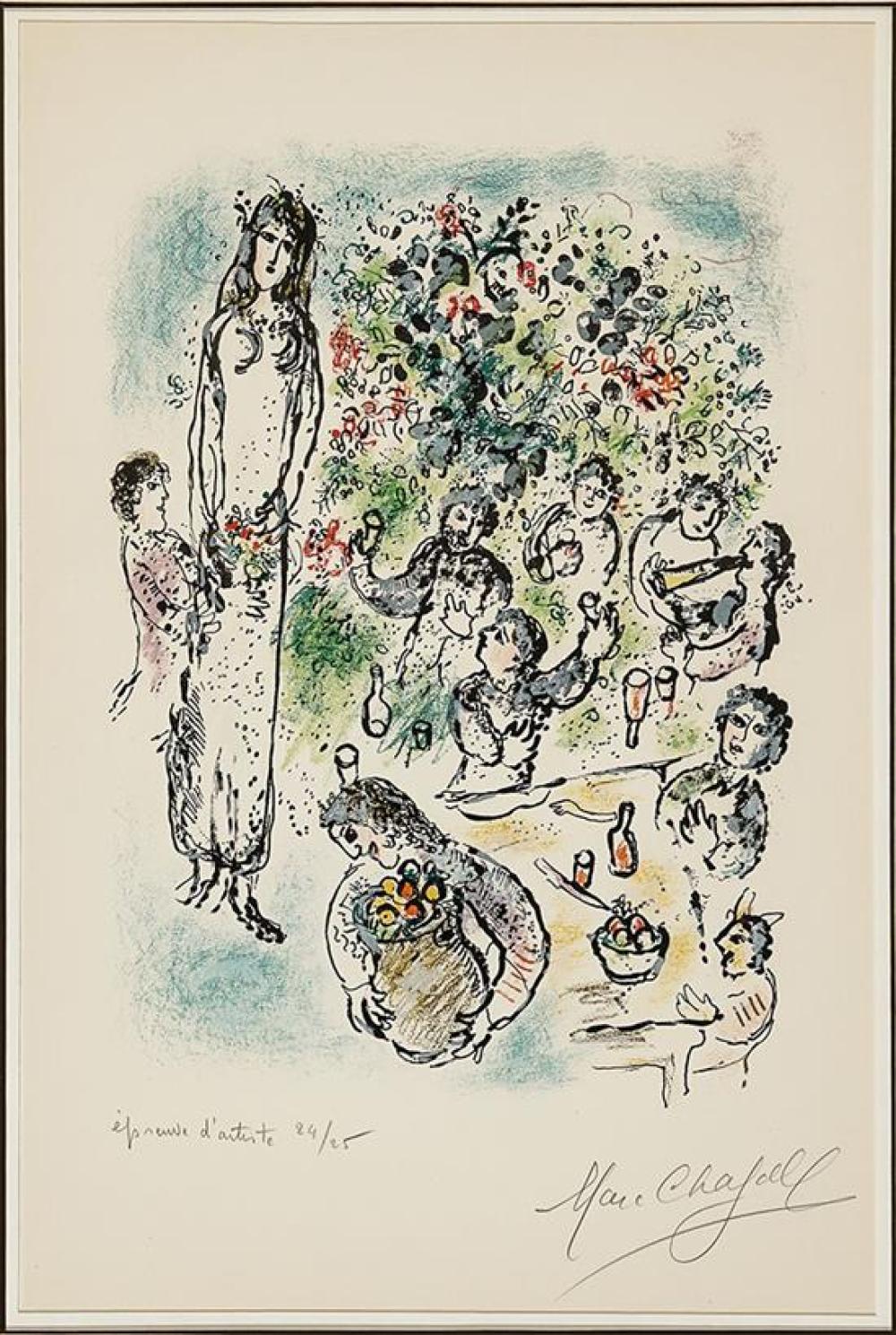 MARC CHAGALL (FRENCH/RUSSIAN 1887-1985),