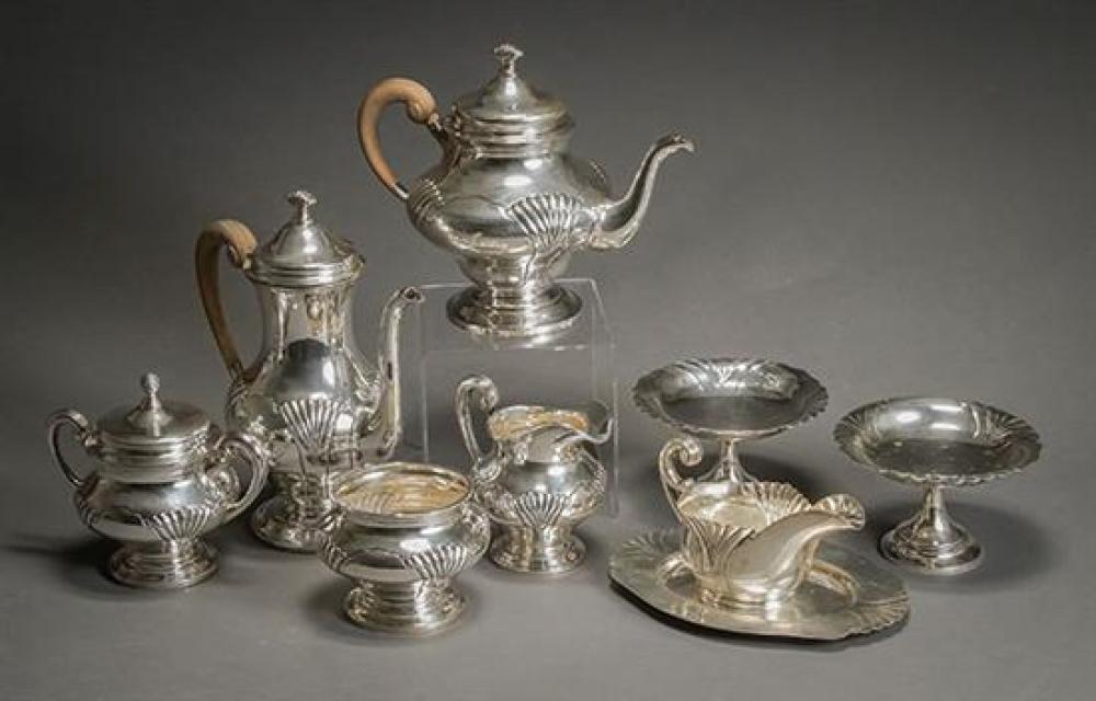 TUTTLE SILVERSMITHS STERLING FIVE PIECE 320d56