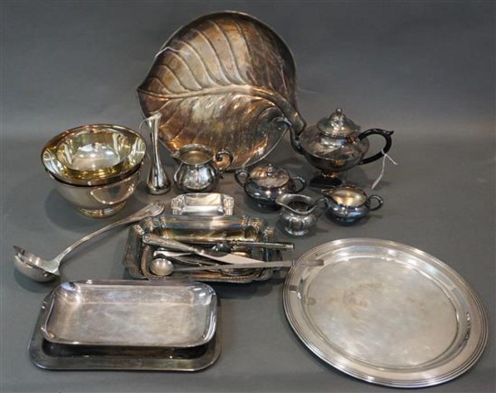 GROUP WITH AMERICAN SILVER PLATE 320e2b