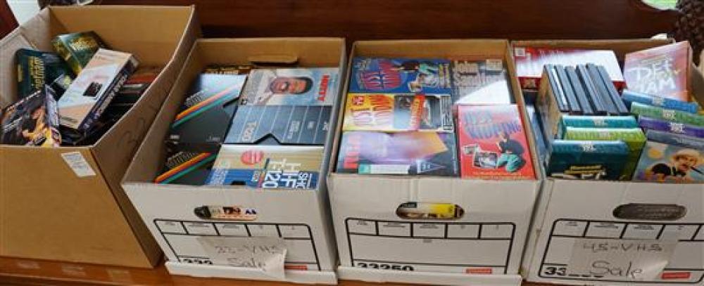 COLLECTION WITH VHS TAPESCollection 320e30