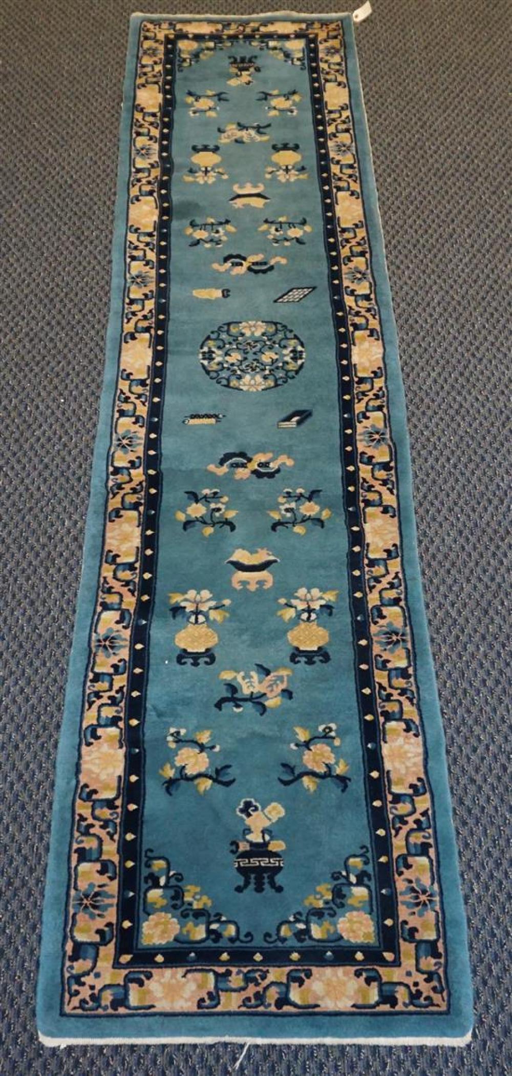 CHINESE BLUE GROUND RUNNER, 10 FT 8