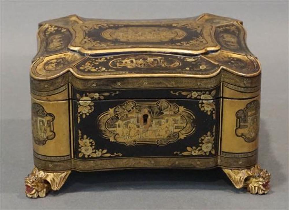 CHINESE EXPORT STYLE GILT DECORATED 320fc3