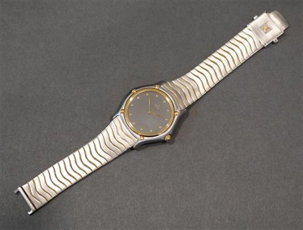 EBEL TWO-TONE STAINLESS STEEL QUARTZ