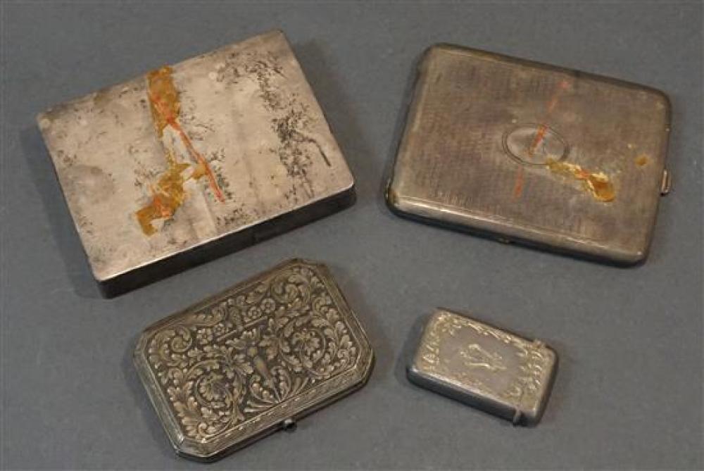 TWO CONTINENTAL SILVER CIGARETTE