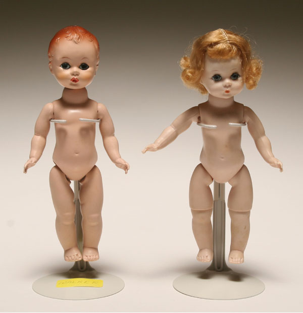 Madame Alexander 2 Hard Plastic dolls;
